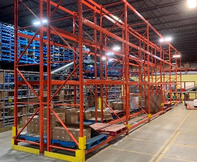 New pallet racking for Warehouse