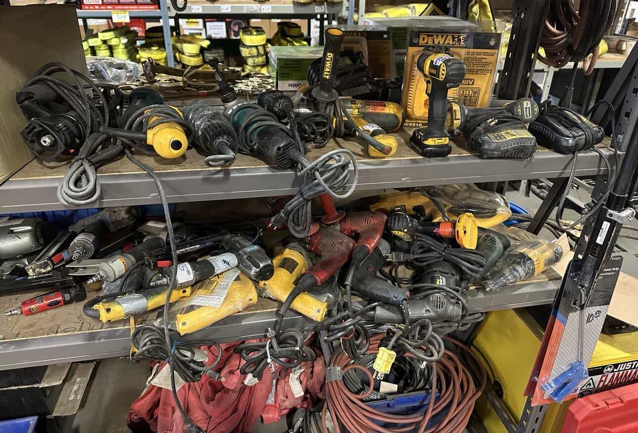 Used Power Tools for Workshop